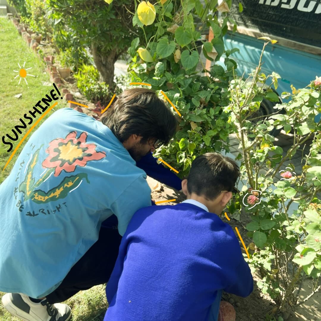 Tree Plantation Drive at Deaf Reach School